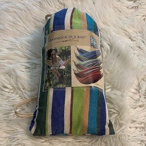 Striped Multicolor Hammock Bag see all photos